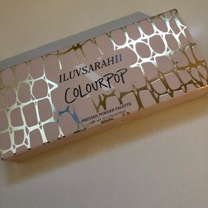 Colourpop X iluvsarahii Chik -y palette